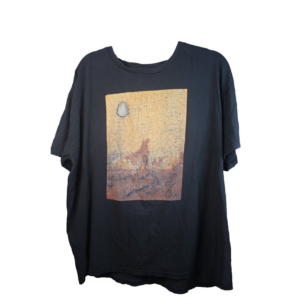 Star Wars The Mandalorian T Shirt Mens XL Extra Large Black Graphic Tee Disney